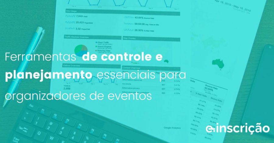 Ferramentas de controle e planejamento essenciais para organizadores de eventos