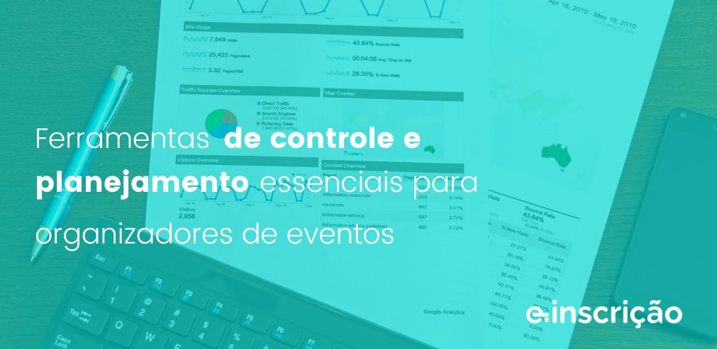 Ferramentas de controle e planejamento essenciais para organizadores de eventos