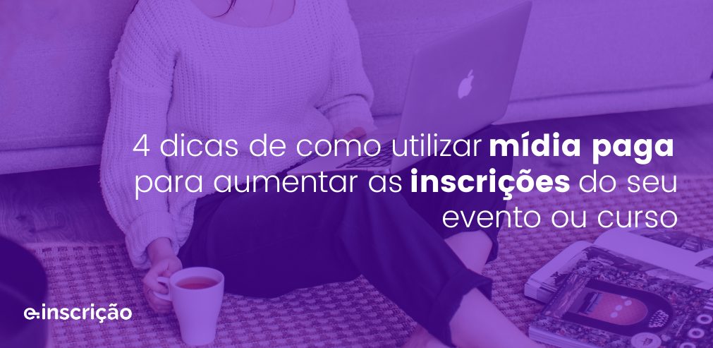 mídia paga evento