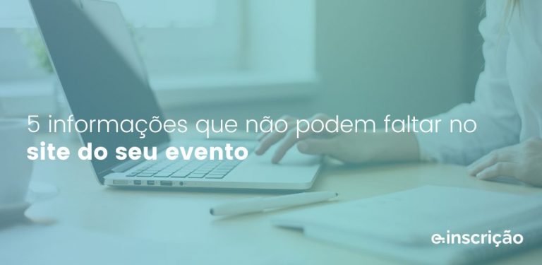 site do evento