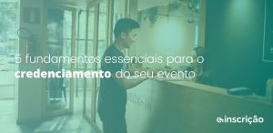 credenciamento do evento