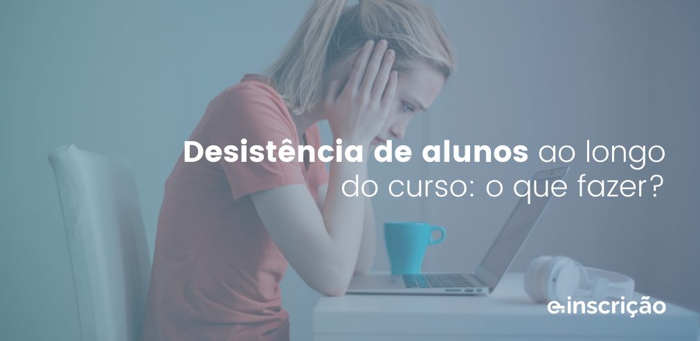 desistência de alunos do curso