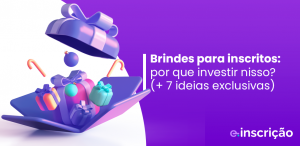 brindes para inscritos