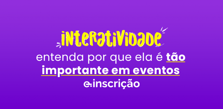 interatividade em eventos