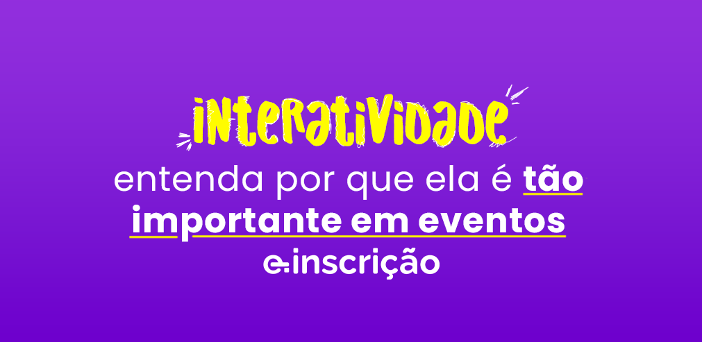 interatividade em eventos