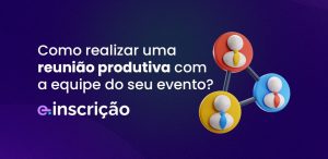 reunião equipe do evento