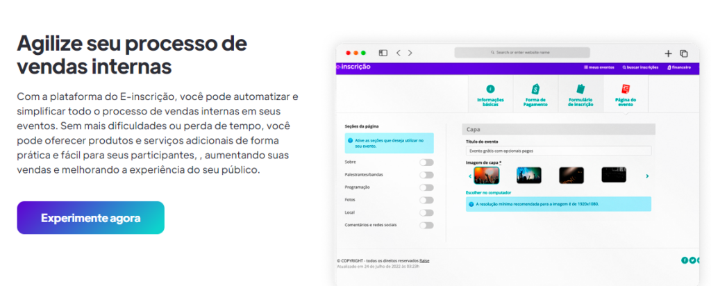 Por que usar uma plataforma de inscrição online para eventos religiosos?