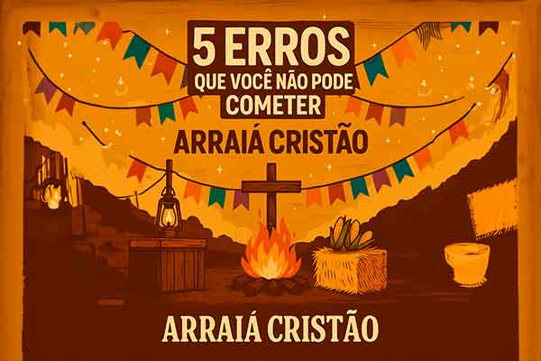 Arraiá Cristão: 5 Erros Que Você Não Pode Cometer ao Organizar um