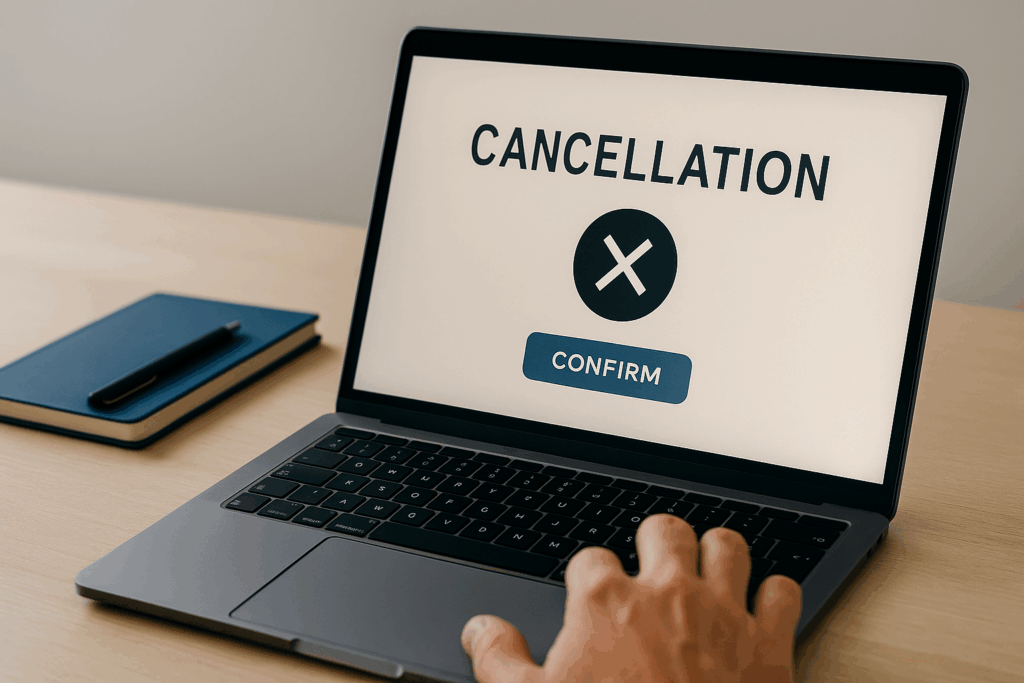 Como funciona o cancelamento de inscrições e reembolsos na E‑Inscrição?