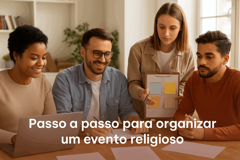 Passo a passo para organizar um evento religioso de sucesso